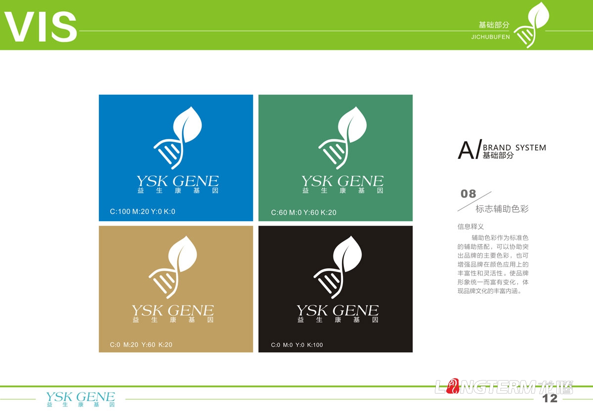 四川益生康基因工程有限公司品牌LOGO及VI形象設(shè)計|成都基因標(biāo)志商標(biāo)設(shè)計公司 四川益生康基因工程有限公司品牌LOGO及VI形象設(shè)計|成都基因標(biāo)志商標(biāo)設(shè)計公司